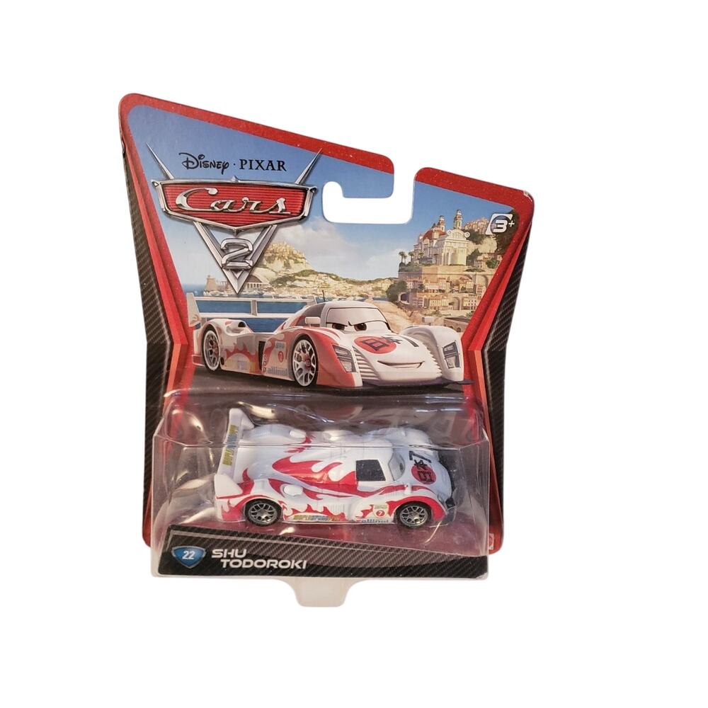 Disney Pixar Cars 2 Diecast Shu Todoroki New In Sealed Package